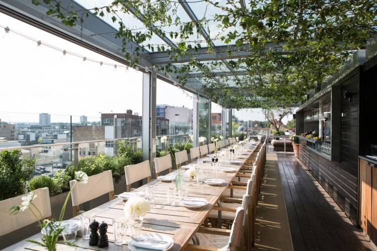 Boundary rooftop - Long Table