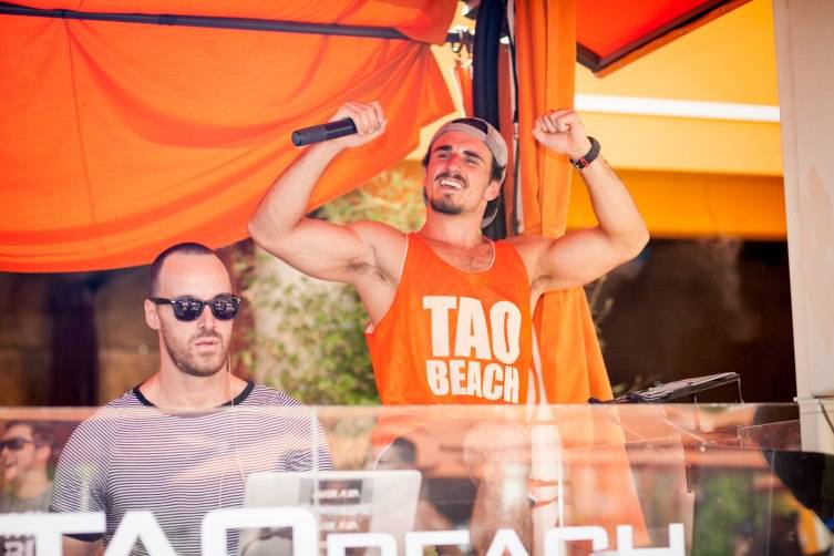 DJ Javier Alba hosts Booty Beach at Tao Beach