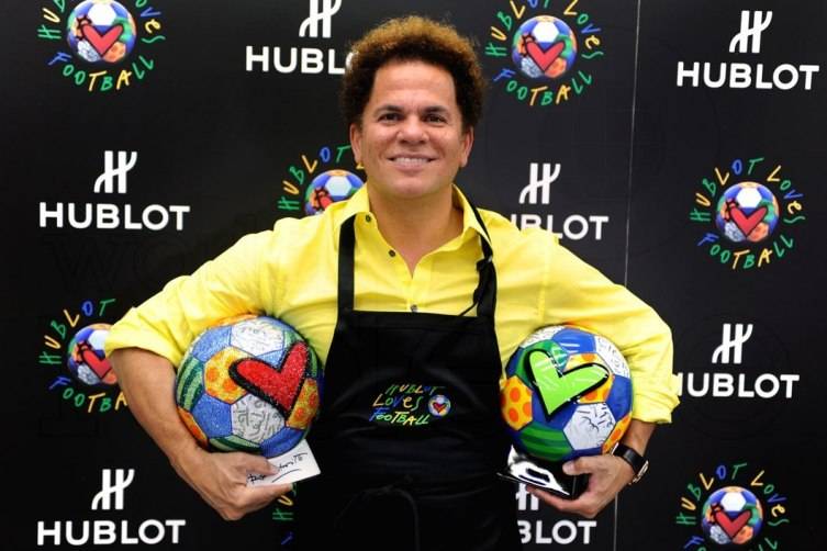 Romero Britto for Hublot at 2014 FIFA Brazilian World Cup