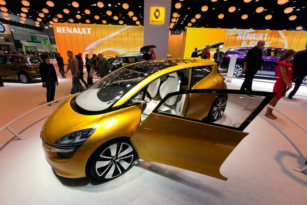 Renault R-Space at the IAA motor show on Sep 13, 2013 in Frankfurt.