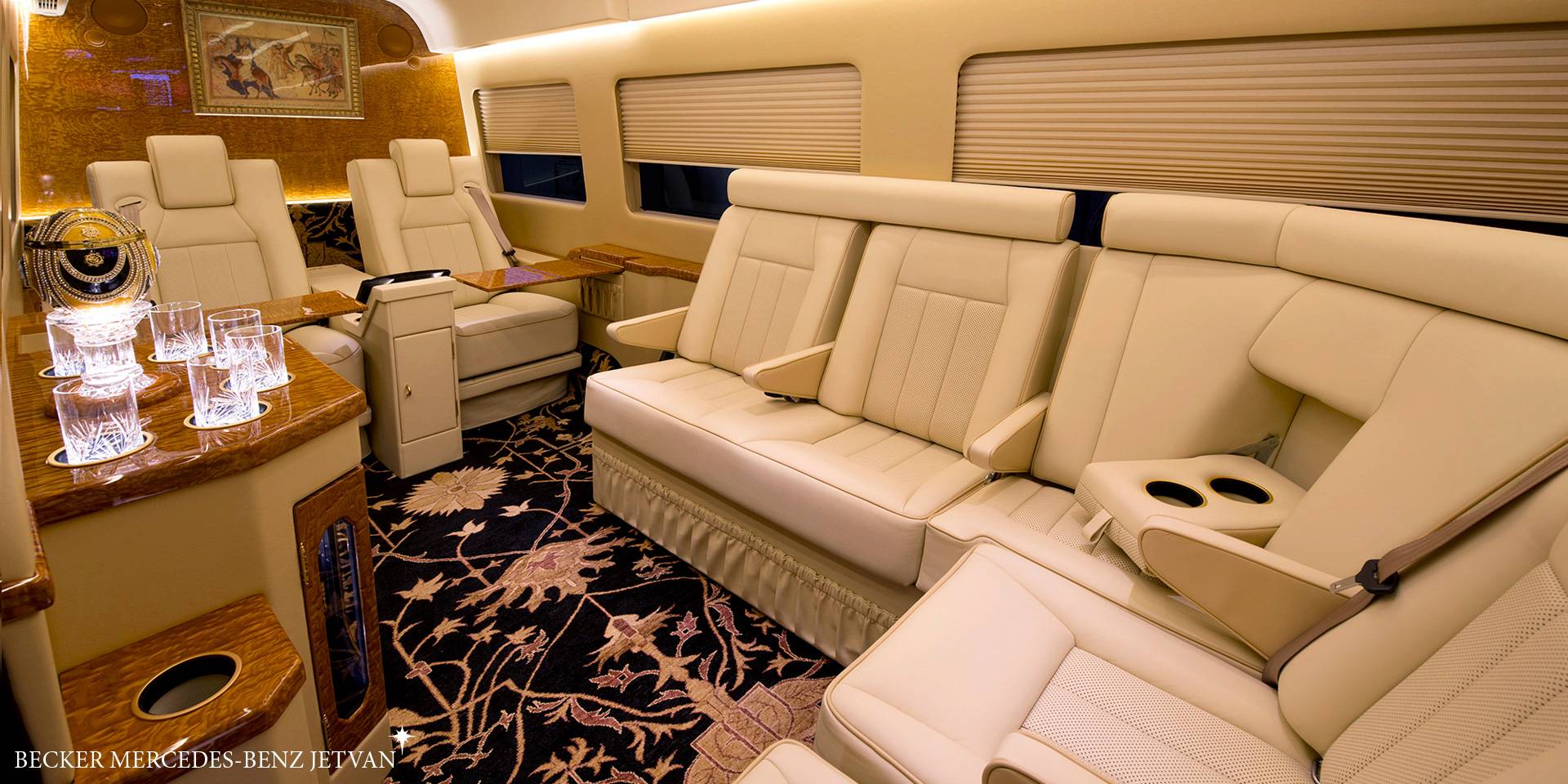 Peek Inside These Luxury Vans for the Rich and Famous