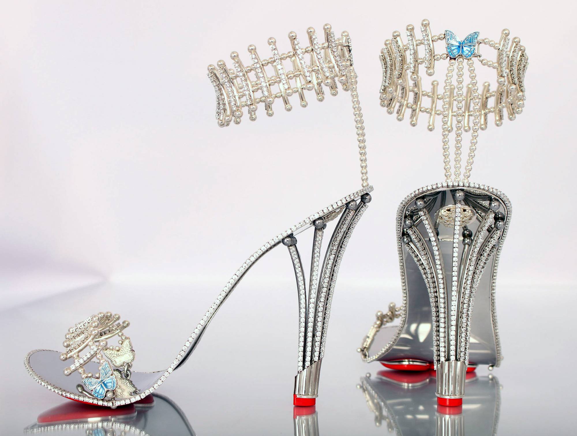 Beyonce's $312,000 Diamond Stilettos