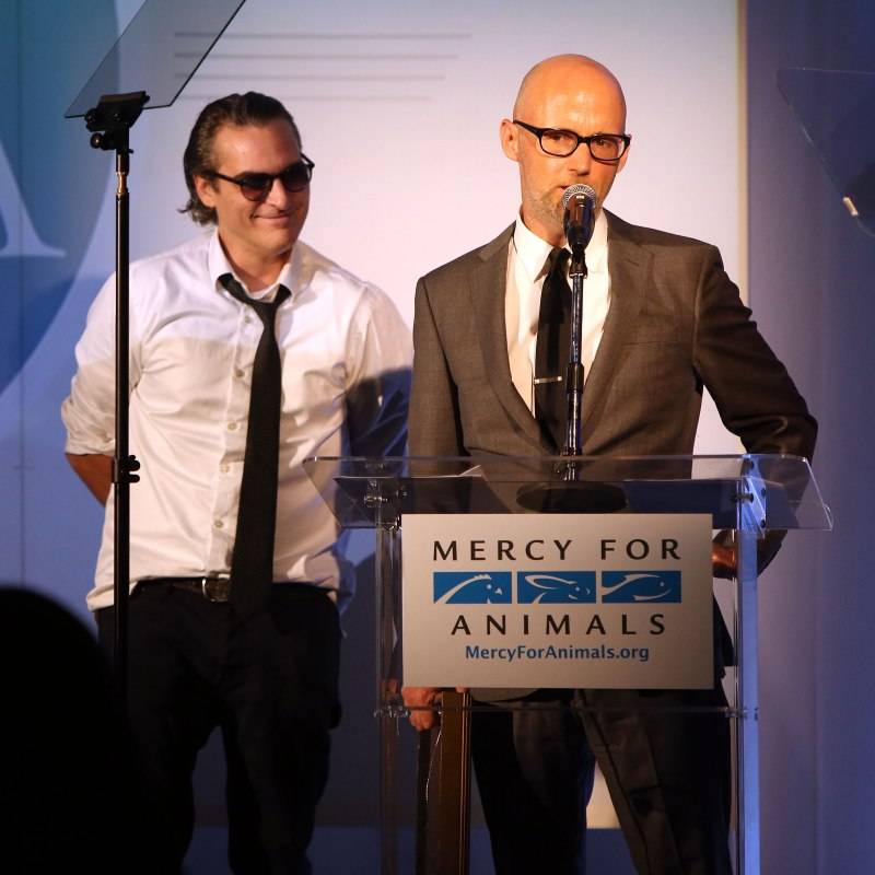 Joaquin Phoenix and Moby 