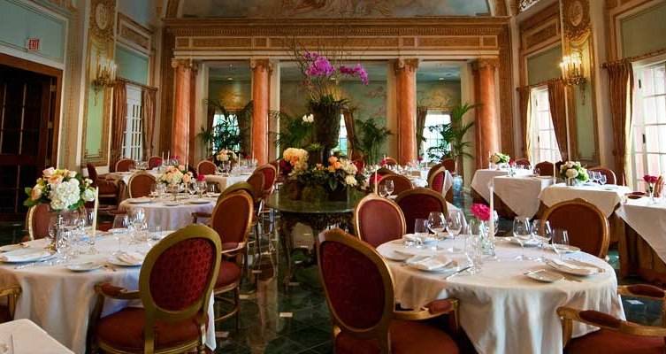 The French Room is one of the most romantic restaurants in Dallas.