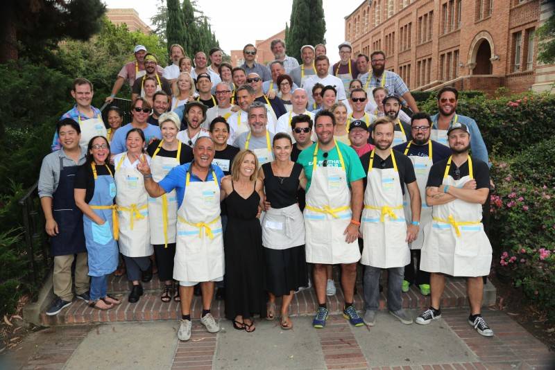 Chefs of L.A. Loves Alex's Lemonade 