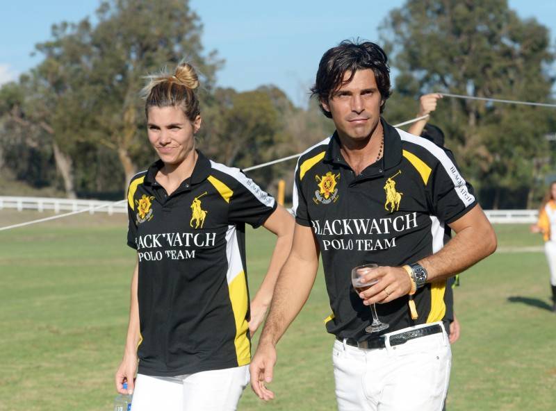  Co-hosts Delfina Blaquier and Nacho Figueras attend the Sixth-Annual Veuve Clicquot Polo Classic at Will Rogers State Historic Park 