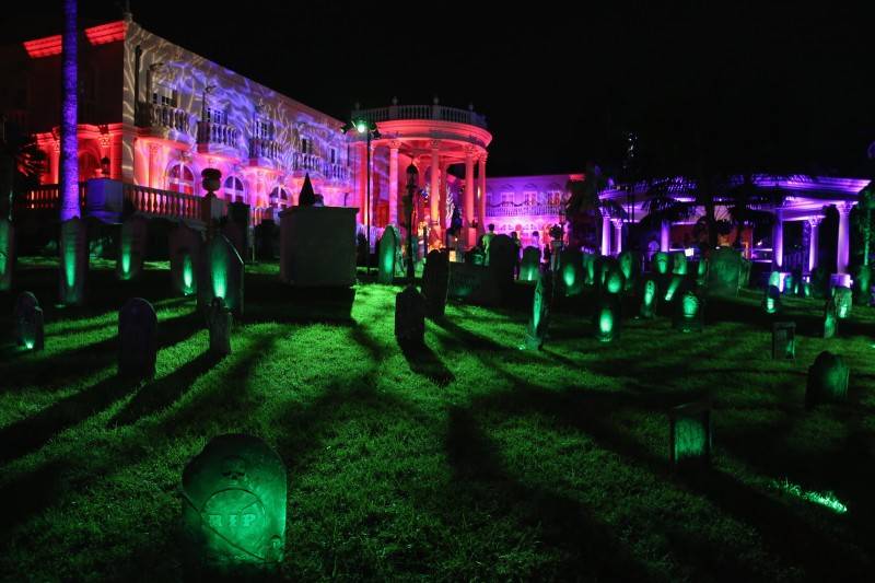 A view of general atmosphere during the Maxim Halloween Party 