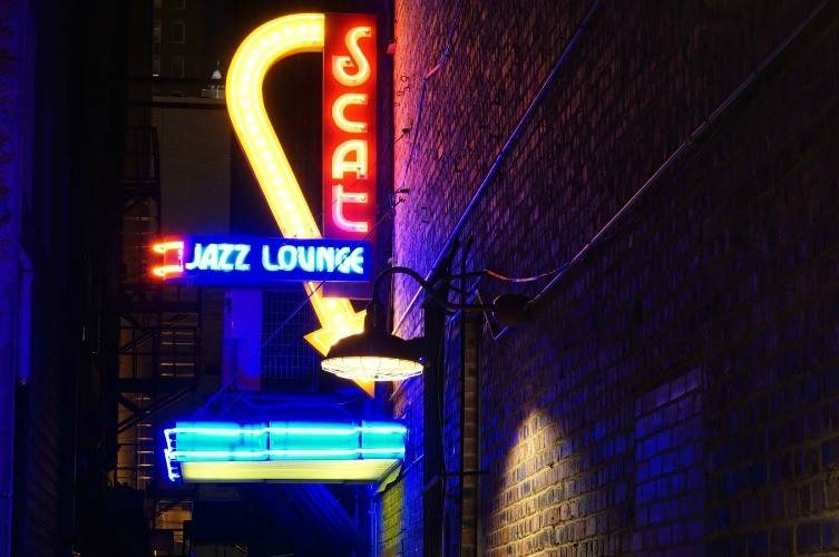 Scat Jazz Lounge in Fort Worth is a trip back in history.