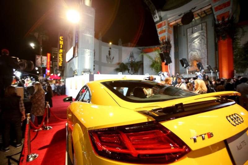 The all-new 2016 Audi TTS at Audi's AFI Film Fest 
