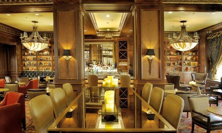 Whether you are coming with a crowd or want intimate seating Library Bar has just the spot.
