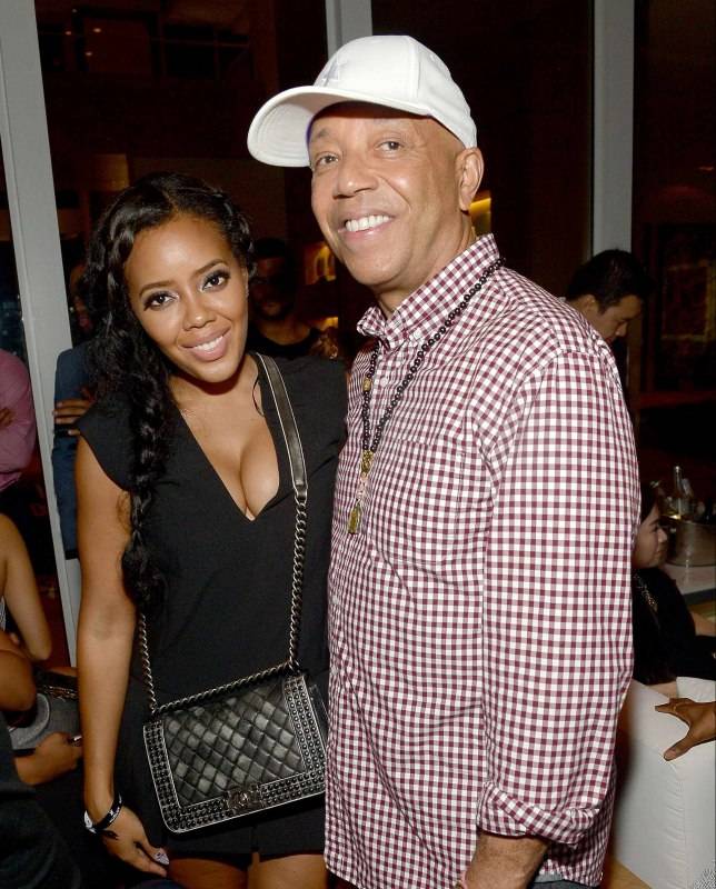 Angela Simmons and Russell Simmons attend the Haute Living And Hublot Event At Wayne Boich Residence on December 4, 2015 in Miami, Florida. (Photo by Gustavo Caballero/Getty Images for Haute Living)