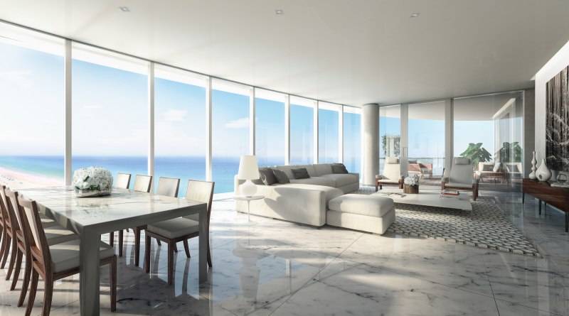 Living Room Ritz-Carlton Residences Sunny Isles Beach