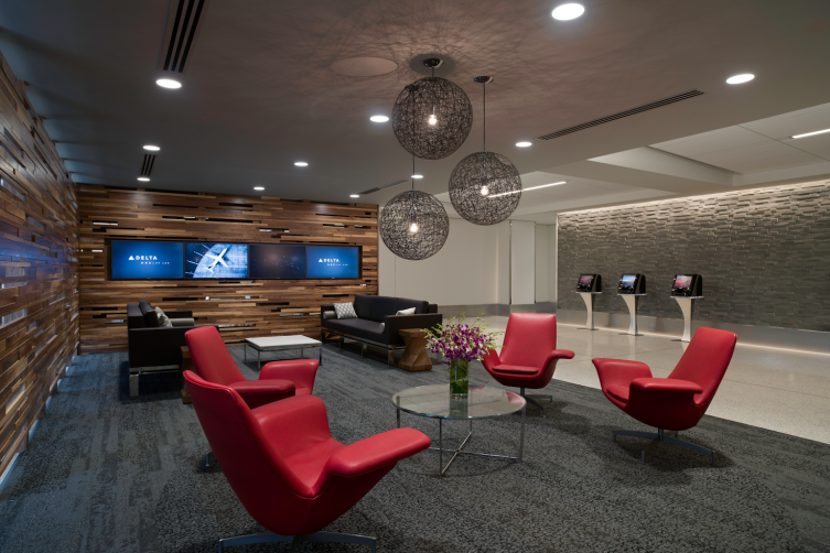 The Delta ONE Lounge at LAX