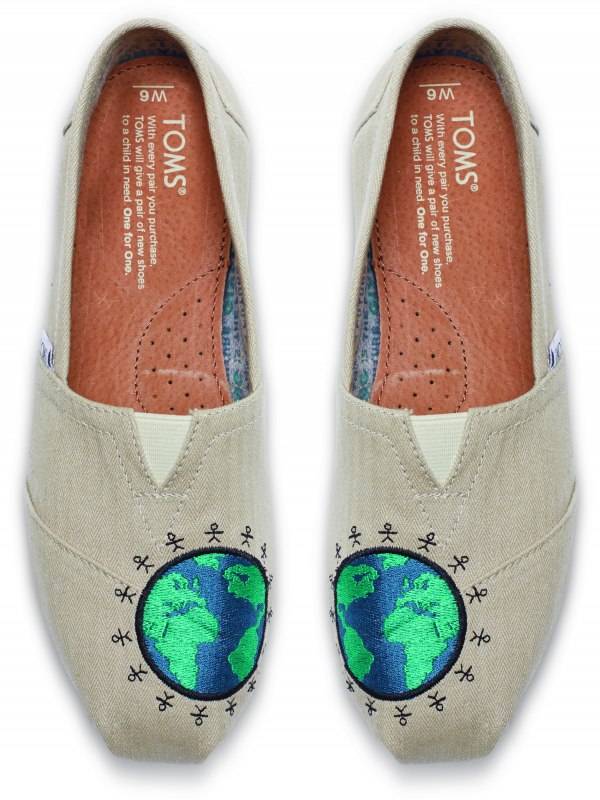 10006934-SMU-Giving Embroidered Globe Womens Classics-T