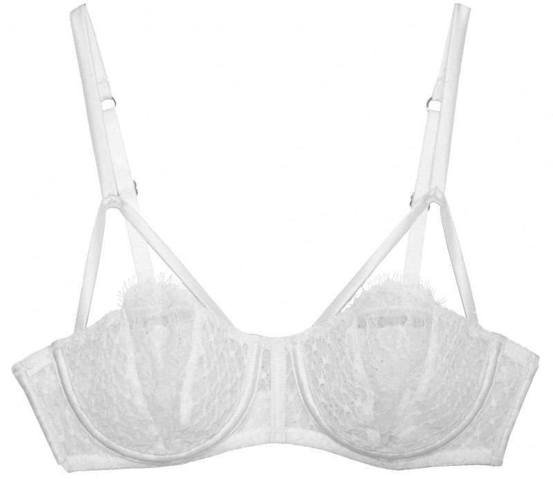 French Net Lace Unlined Balconette Bra_Ivory FLAT