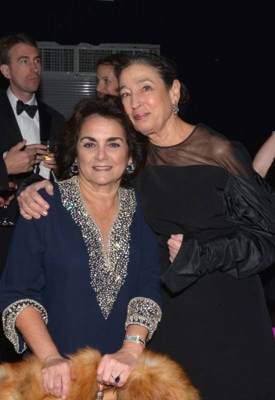 Margarita Codina and Michele Oka Doner at the MCB 30th Anniversary Gala