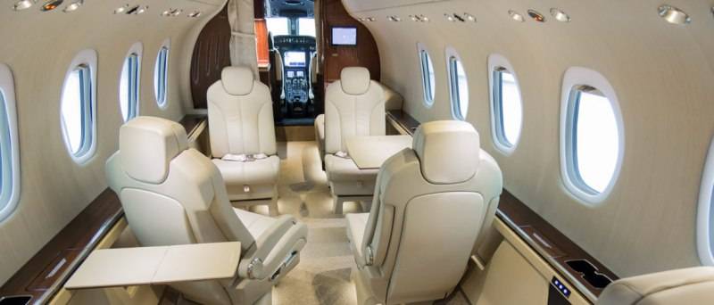 Nicolas Air Citation Latitude Interior Cockpit