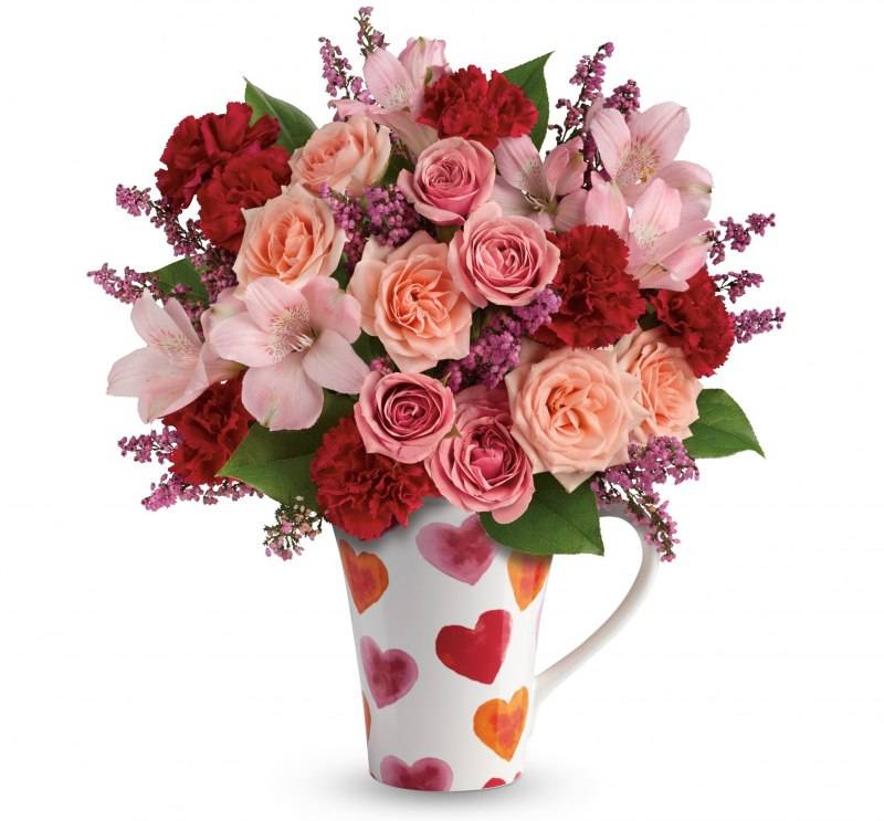 Teleflora Lovely Hearts Bouquet