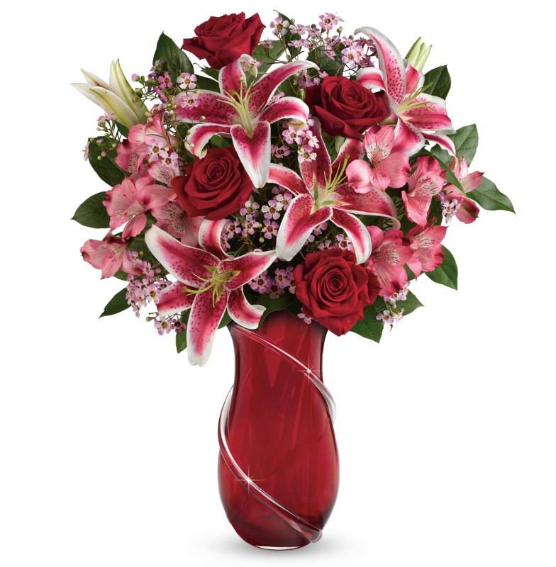 Teleflora Wrapped with Passion Bouquet
