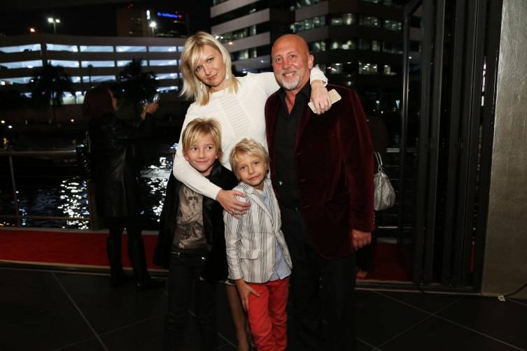 Anetta Nowosielska, Stephane Dupoux and family