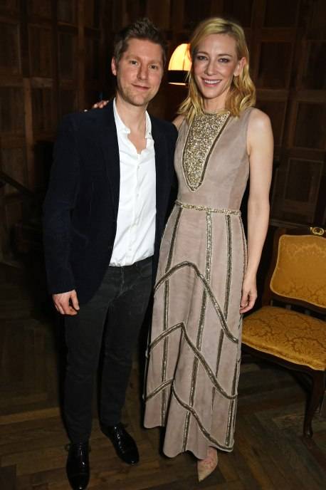 Christopher Bailey and Cate Blanchett 