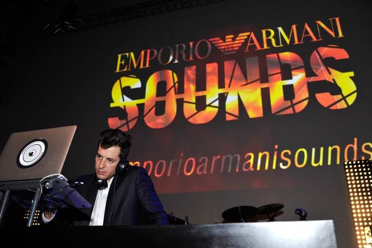 DJ/producer Mark Ronson attends Emporio Armani Sounds Los Angeles 