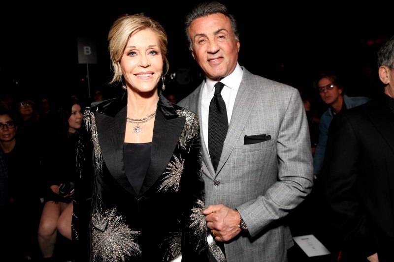 Jane Fonda & Sylvester Stallone 