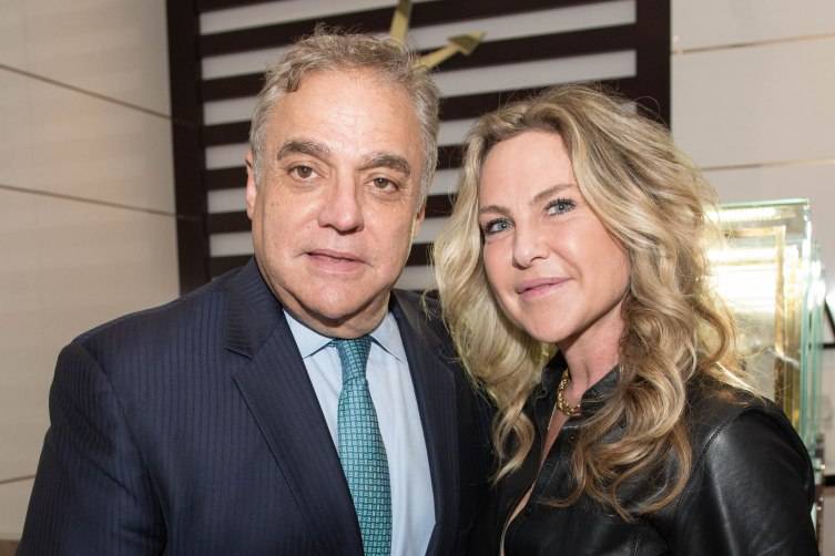 Lee Schrager with Orly Adler