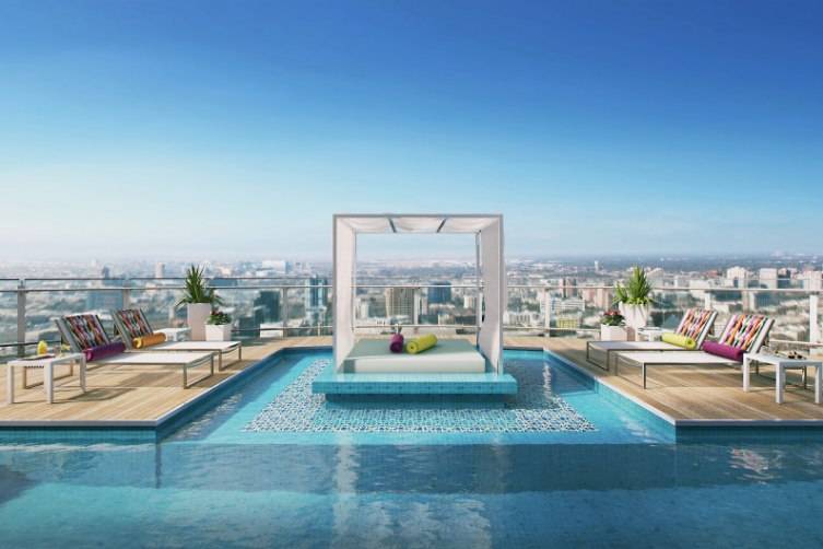 Conceptual Design of Rooftop Pool by Paul Duesing