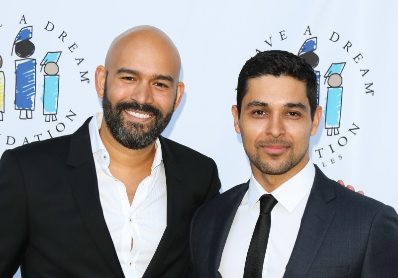 FOX Executive Terence Carter (L) and Actor Wilmer Valderrama (R) attend the I Have A Dream Foundation 3rd annual Dreamer Dinner at The Skirball Cultural Center on March 20, 2016 in Los Angeles, California. (Photo by Paul Archuleta/FilmMagic)