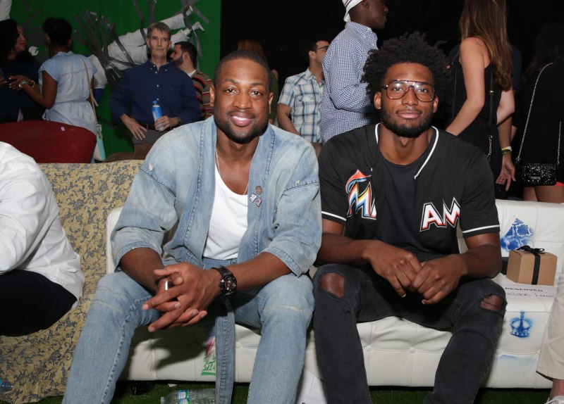 Dwyane Wade and Justice Winslow