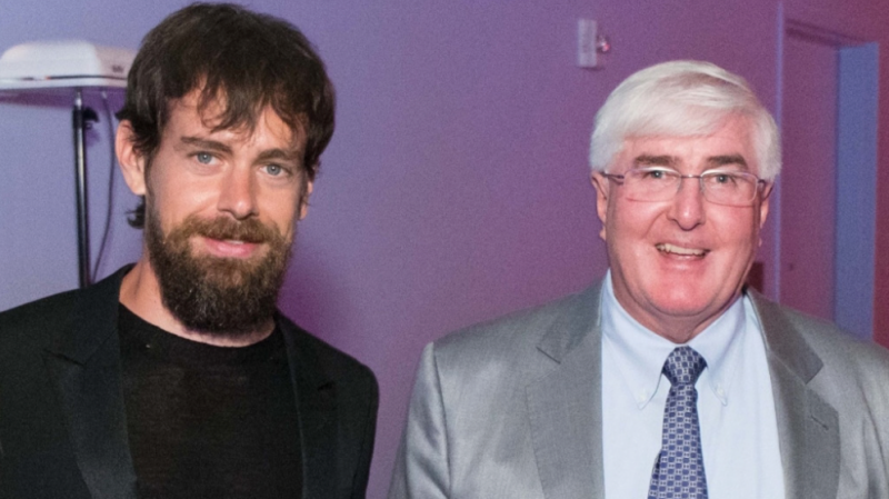Jack Dorsey and Ron Conway