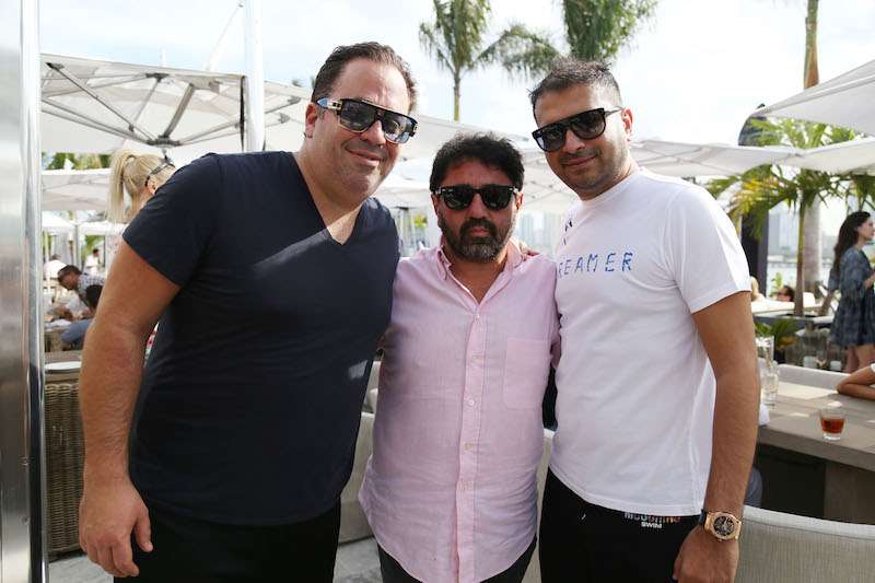 Joey Goldman, Mehmet Bayraktar and Kamal Hotchandani