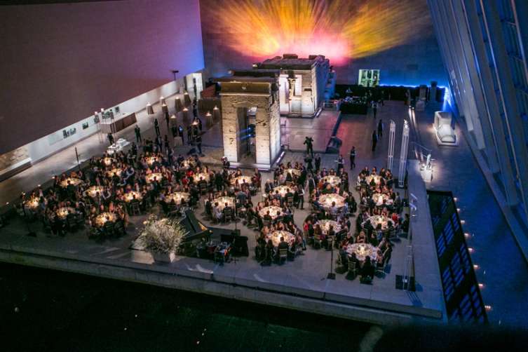 National YoungArts Foundation Inaugural Gala dinner at the Temple of Dendur