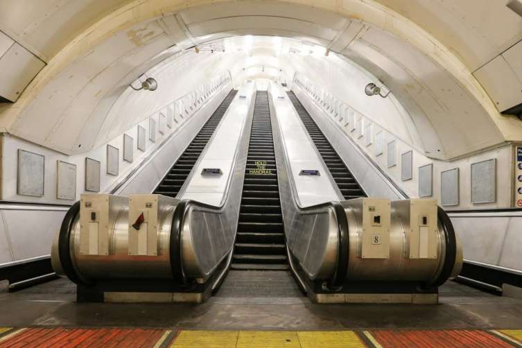 The currently disused Charing Cross Tube station via The Standard