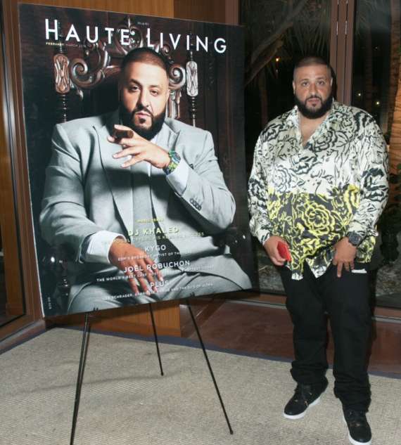 DJ Khaled Cover Launch at Cipriani Downtown