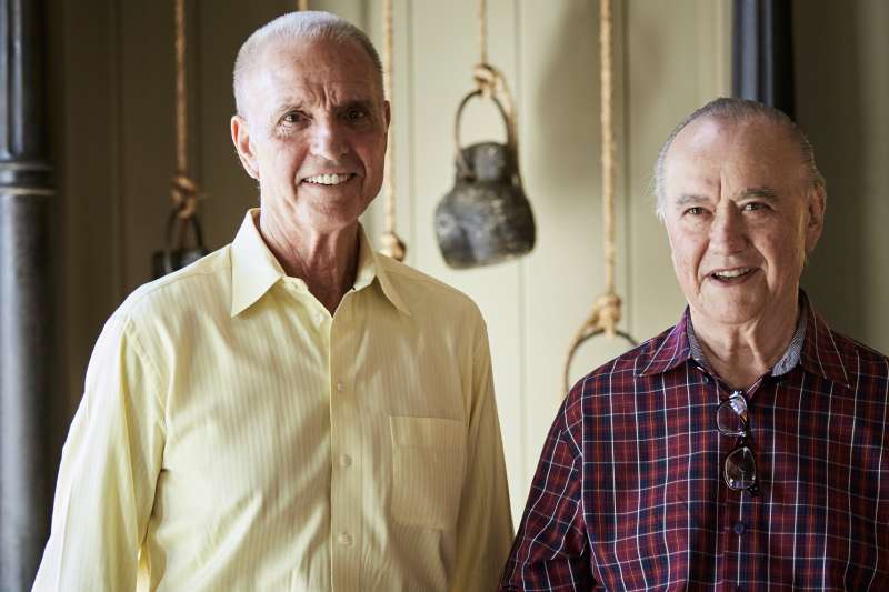 Roger Trinchero, president and CEO of Trinchero Family Estates, and Bob Trinchero, Sr.
