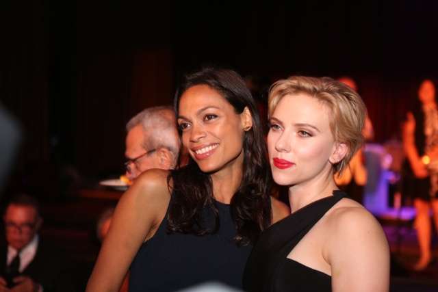 Rosario Dawson and Scarlett Johansson