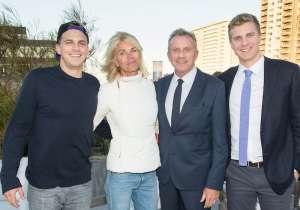 Nate Montana, Jennifer Montana, Joe Montana, and Nicky Montana