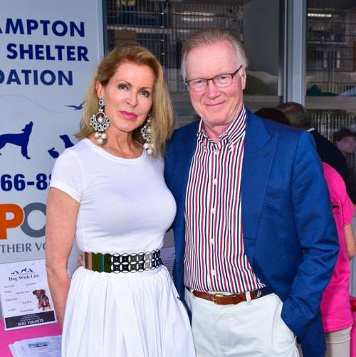 Ellen Ward Scarborough, Chuck Scarborough== Southampton Animal Shelter Foundation's 7th Annual Unconditional Love Dinner Dance 2016== Private Residence, Southampton, NY== July 16, 2016== ©Patrick McMullan== Photo - Sean Zanni/PMC== ==