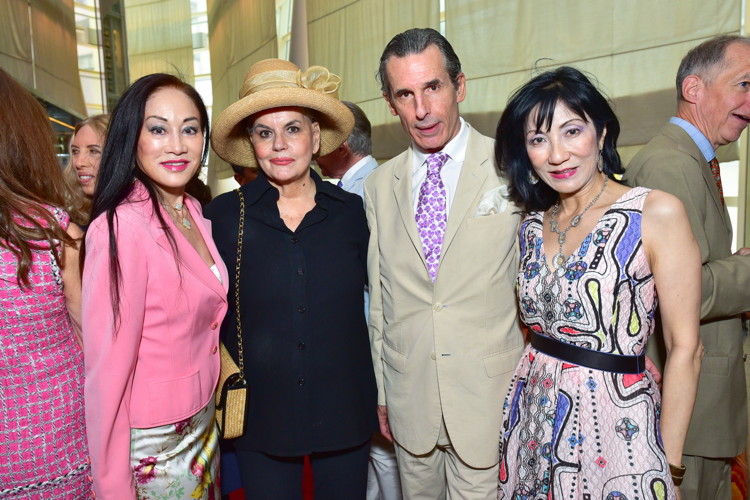Lucia Hwong Gordon, Ann Rapp, Roy Kean, Patricia Shiah==Bastille Day Party Hosted by Jean Shafiroff==Le Cirque, NYC==July 14, 2016==©Patrick McMullan==Photo - Sean Zanni/PMC====