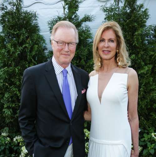 Chuck Scarborough, Ellen Scarborough ==Southampton Hospital's 58th Annual Summer Party==Wickapogue Road, Southampton, NY==August 06, 2016==© Patrick McMullan==Photo - Victor Hugo/PMC====