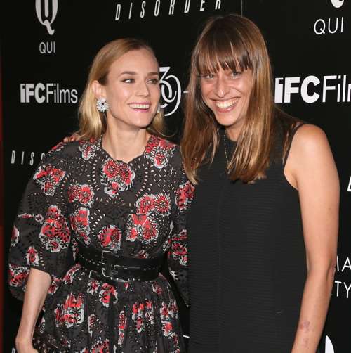 Diane Kruger and director Alice Winocour.