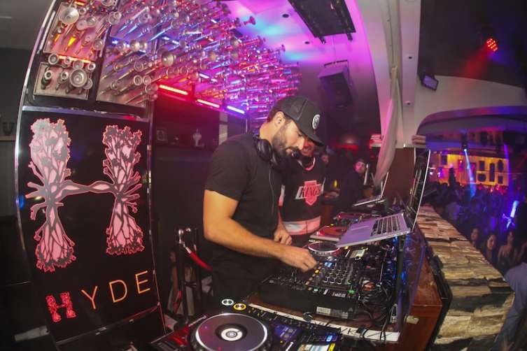 Brody Jenner at Hyde. 