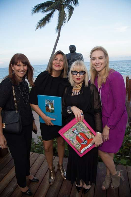 Sonia Figueroa, Susana Martinez Vidal, Elysze Held at Auberge Beach Residences & Spa Fort Lauderdale for an engaging conversation on Frida Kahlo and her timeless sense of style. 