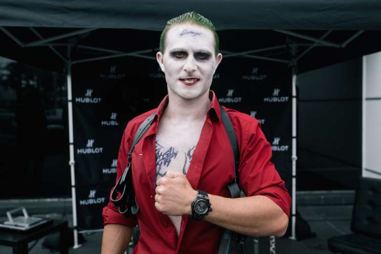 Brett David as The Joker