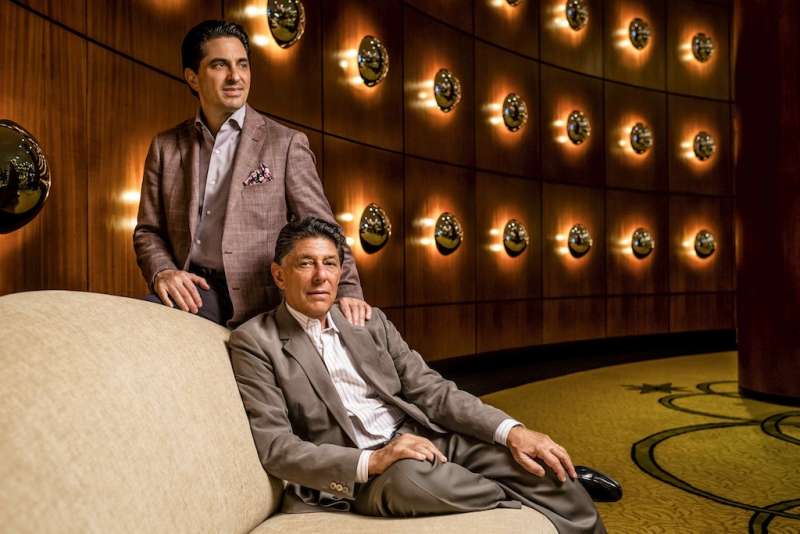 Diego and Alfredo Lowenstein at the Ritz-Carlton South Beach by Nick Garcia