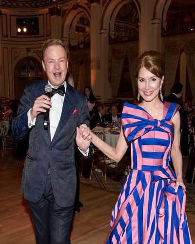 Alex Donner and Jean Shafiroff at the Proust Ball held at the Plaza, benefiting the French Heritage society.