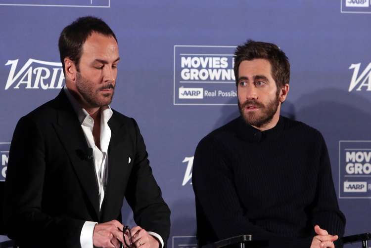 Mandatory Credit: Photo by Buchan/Variety/REX/Shutterstock (6954658ac) Tom Ford and Jake Gyllenhaal 'Nocturnal Animals' Variety and AARP Movies For Grownups Screening Series', Los Angeles, USA - 03 Nov 2016