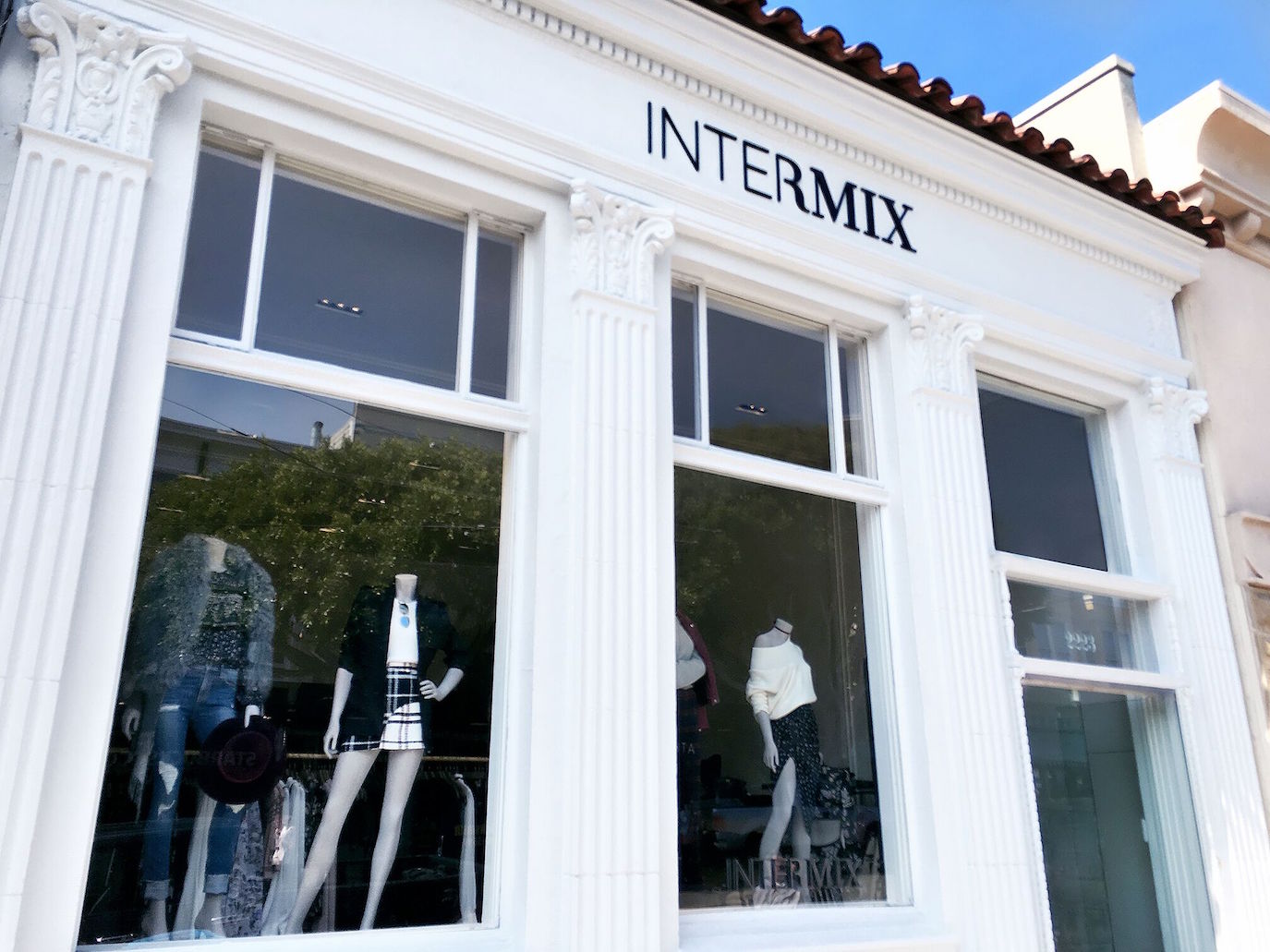 Intermix is now open on Fillmore Street